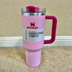 Stanley Flamingo Pink Quencher 40oz Tumbler